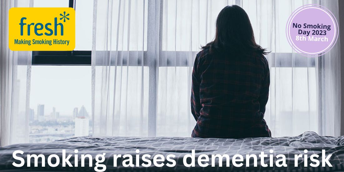 Smoking raises the risk of dementia warning to quit to protect brain