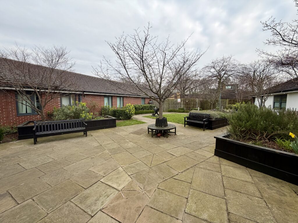 Outdoor space at Lustrum Vale