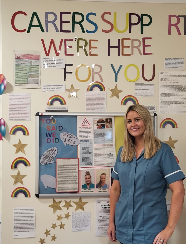 Laura Blake, health care assistant