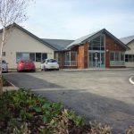 The front entrance of Springwood Unit at Malton Hospital