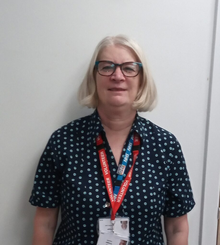 Carol Knaggs, receptionist at Foss Park Hospital in York