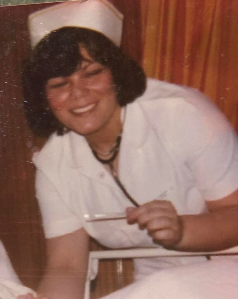 Christine Turner - who is retiring after 50 years in the NHS