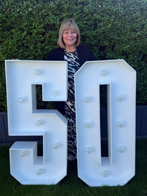 Christine Turner - who is retiring after 50 years in the NHS