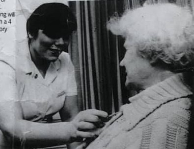 Christine Turner - who is retiring after 50 years in the NHS