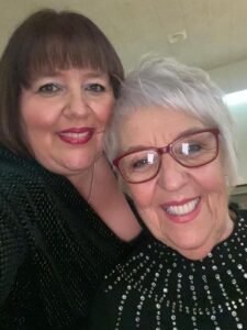 Claire and her mum Katie