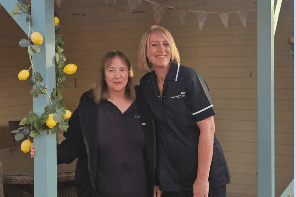 Karen and Angela