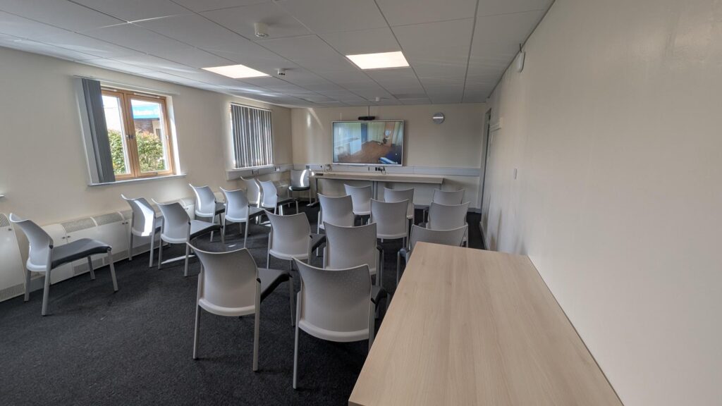 Debriefing room in the Simulation Suite