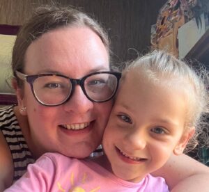 Jayne and her daughter Paige