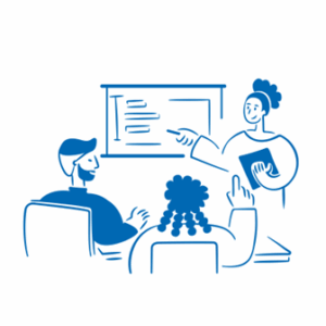 Illustration of teaching