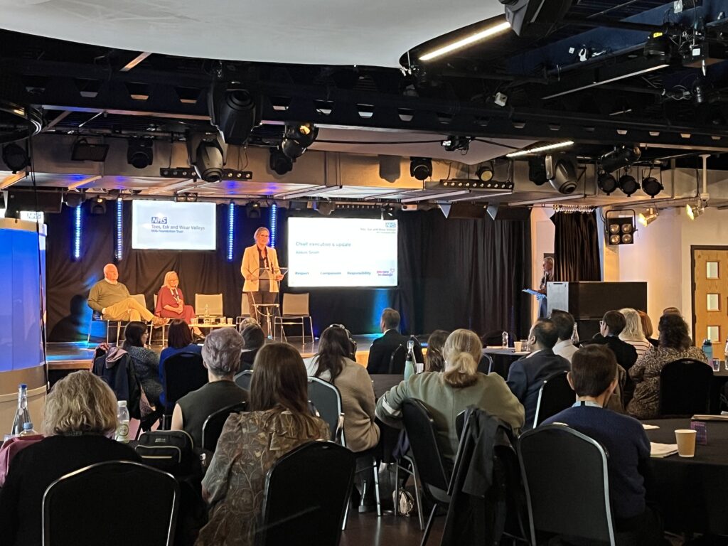 Alison Smith speaking at 2025 AGM