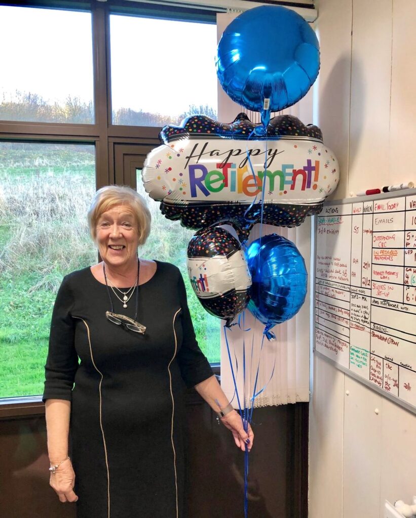 Val's attempt at retiring - before being head-hunted for a new role.