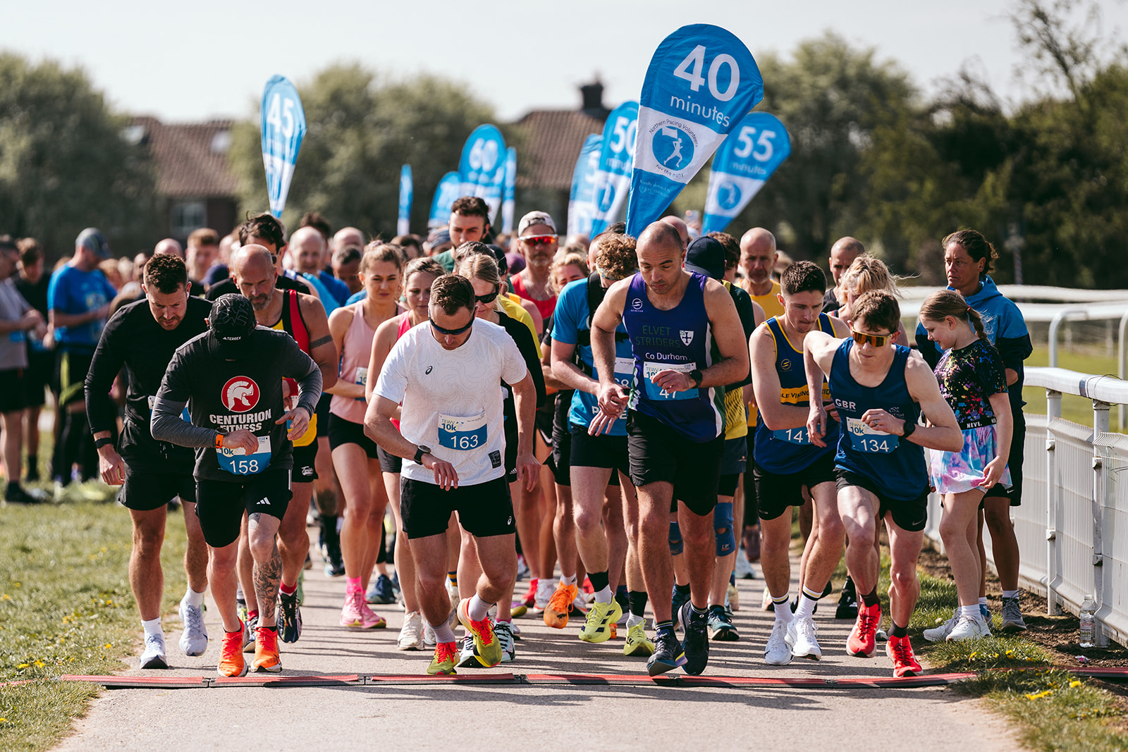 Runners at the 2026 TEWV 10k