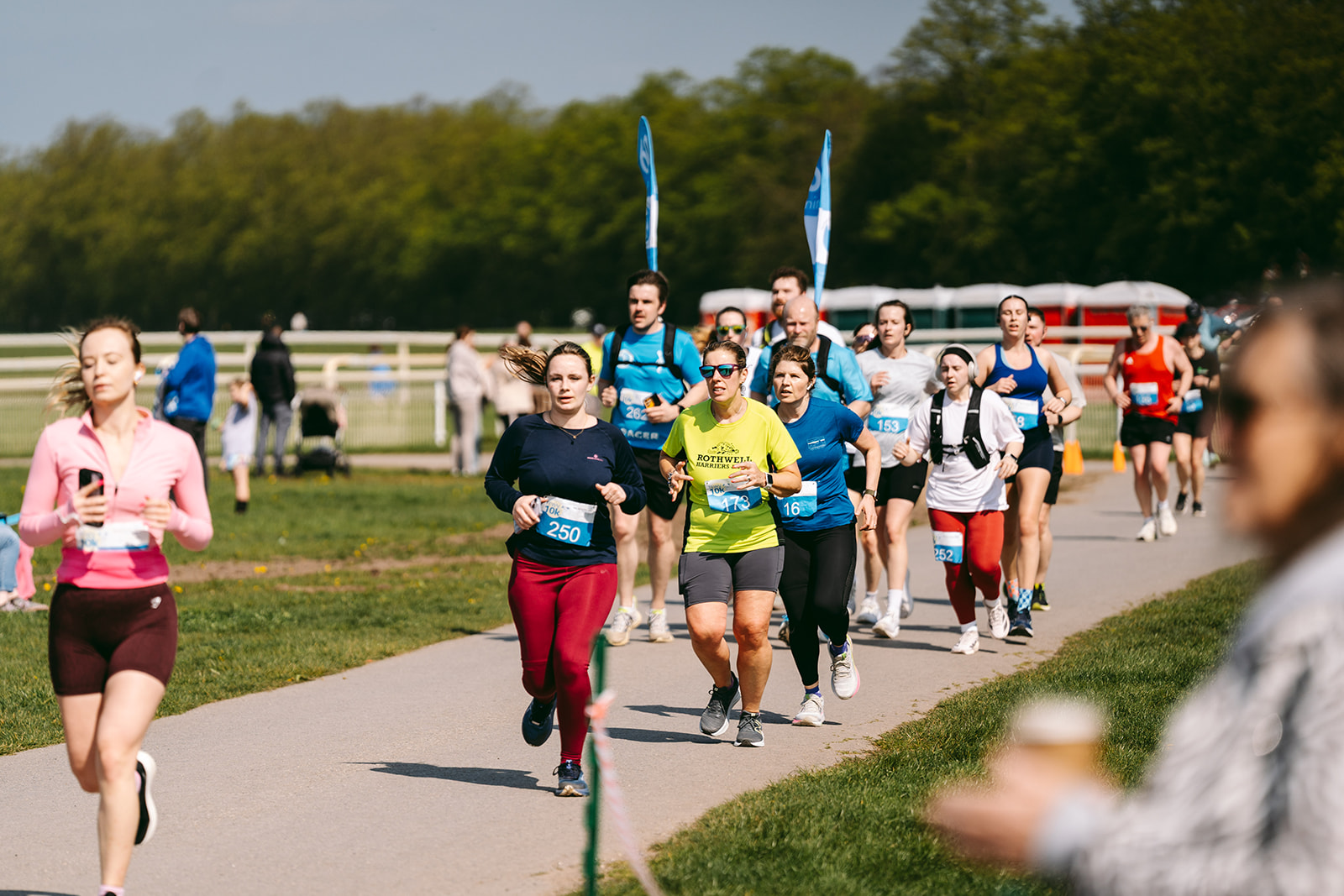 Runners at the 2026 TEWV 10k