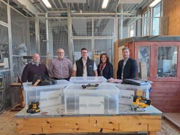 The Ridgeway College team