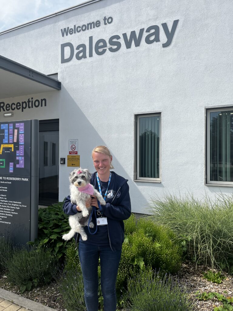 Sophie and Daisy at Dalesway ward Roseberry Park