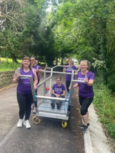 Great Knaresborough Bed Race team of NHS Perinatal Mental Health Clinicians