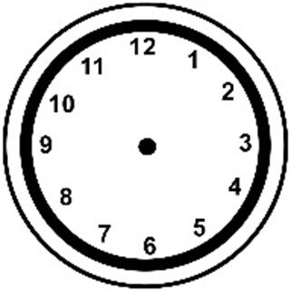 Clock face