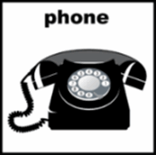 illustration of a telephone