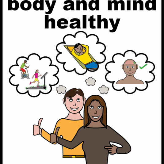 Easy read - body and mind healthy