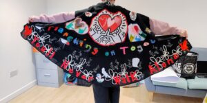 A photo of the 'Cape of Good Health' created by patients at Foss Park Hospital