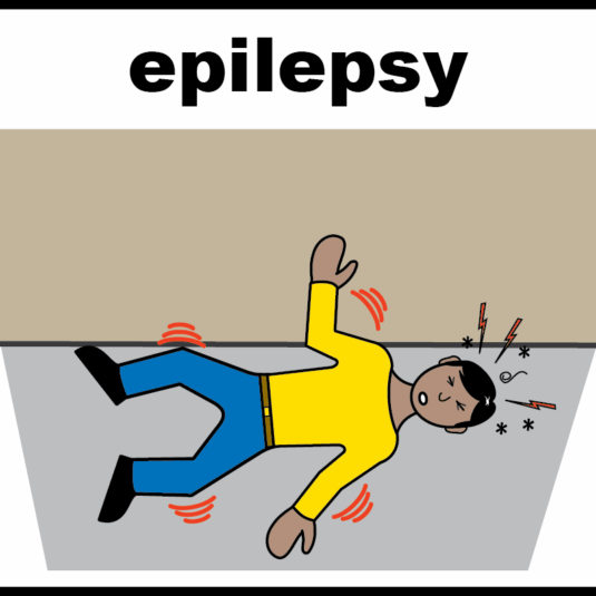 someone laid on the floor shaking