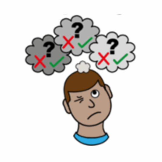 easy read big decision