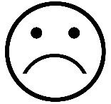 Sad face