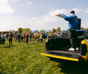 The starting line at the 2026 TEWV 10k