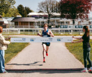 The finish line at the 2026 TEWV 10k