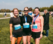 The finish line at the 2026 TEWV 10k
