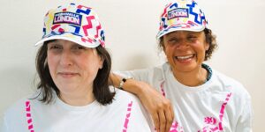 Louise and Lisa are raising money for charity with a sponsored walk.