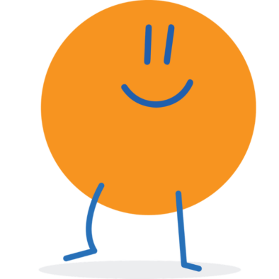 CAMHS orange character