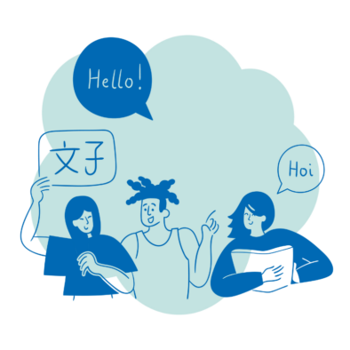 Illustration of people
