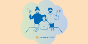 Recovery College Online illustration