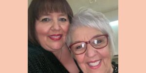 Claire and her mum Katie